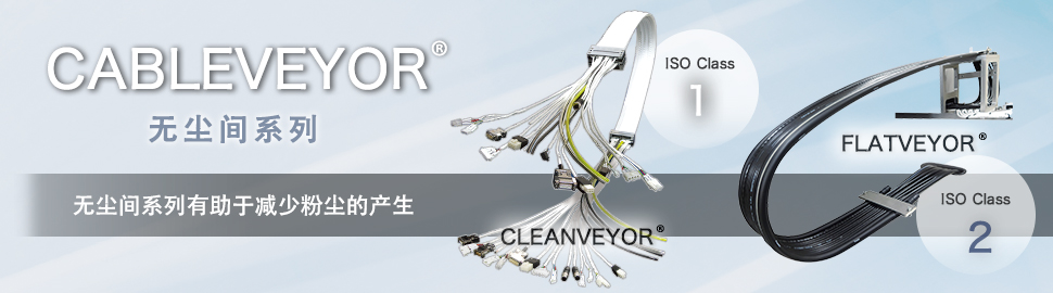 Cableveyor Cleanroom landing page